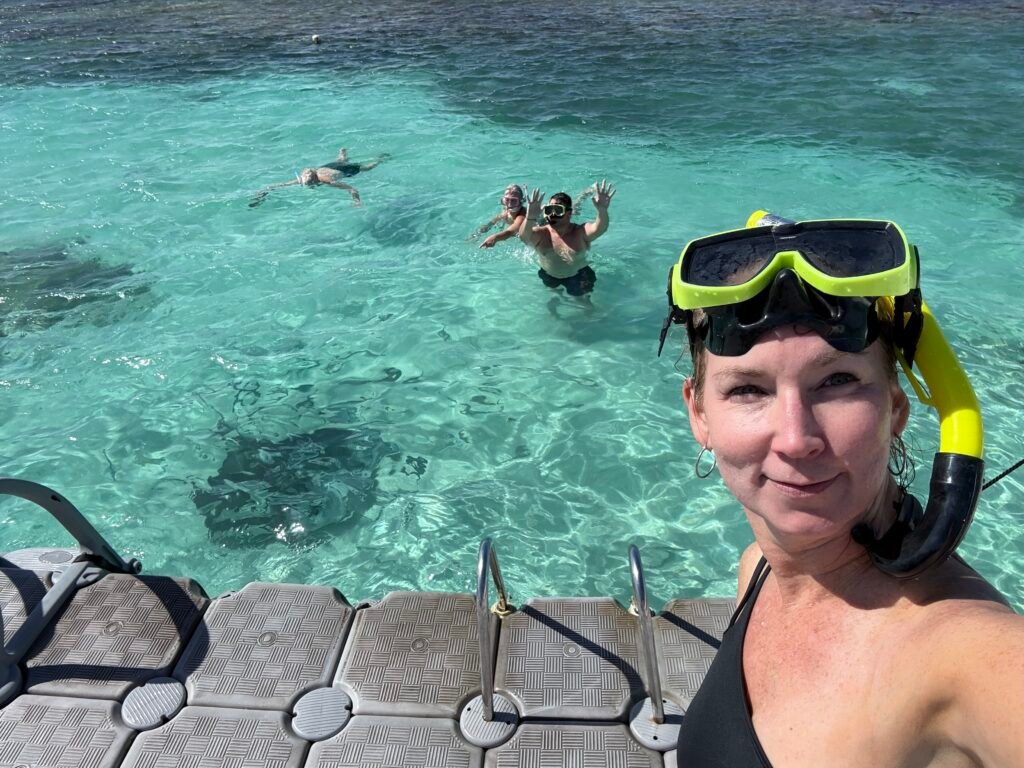 Sun, Rum & Royalton: Our All-Inclusive Beach Reset (and the Resort That Kept Running Out of Things) antigua swimming with stingrays
