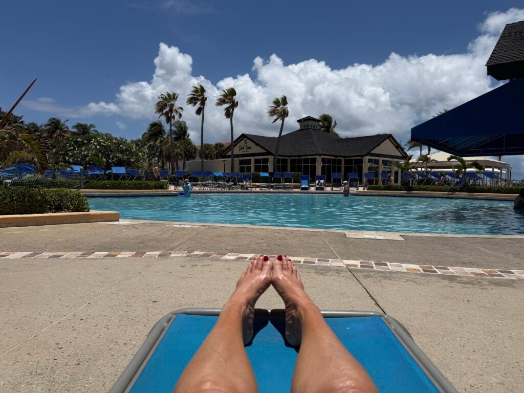 marriott stkitts pool